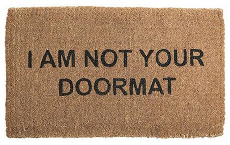 eclectic doormats